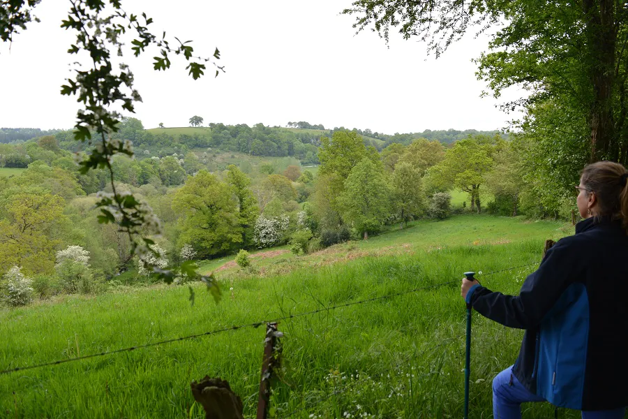 Le chemin des Loups Pendus Terres de Druance Normandie