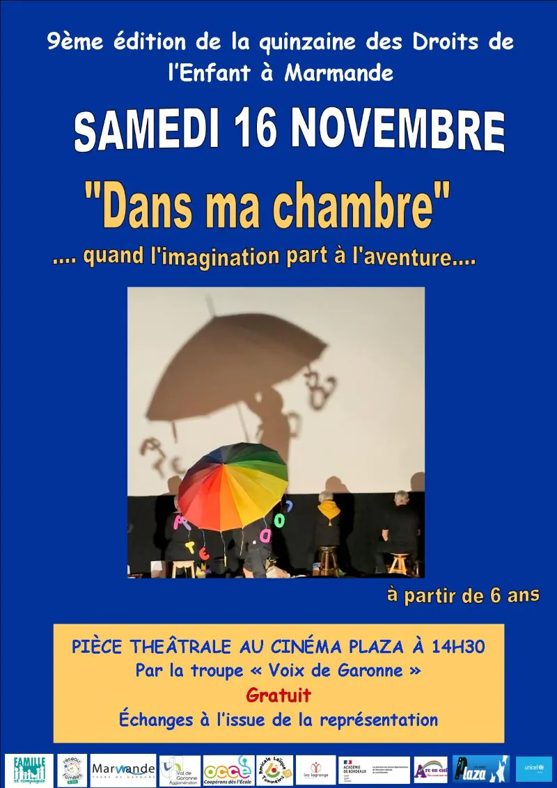 Théâtre "Dans ma chambre "