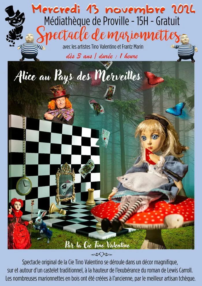 Spectacle de marionettes - Médiathèque de Proville Médiathèque