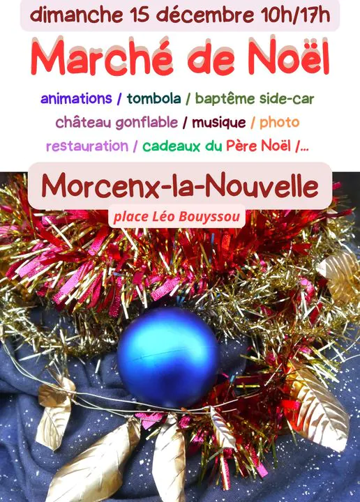 Marché de Noël à Morcenx-la-Nouvelle