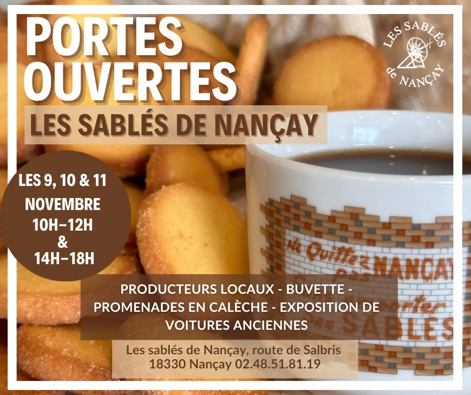 Portes ouvertes Les Sablés de Nançay