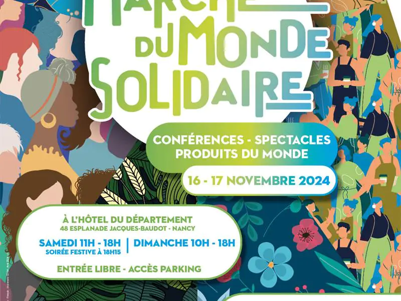 MARCHÉ DU MONDE SOLIDAIRE DE NANCY