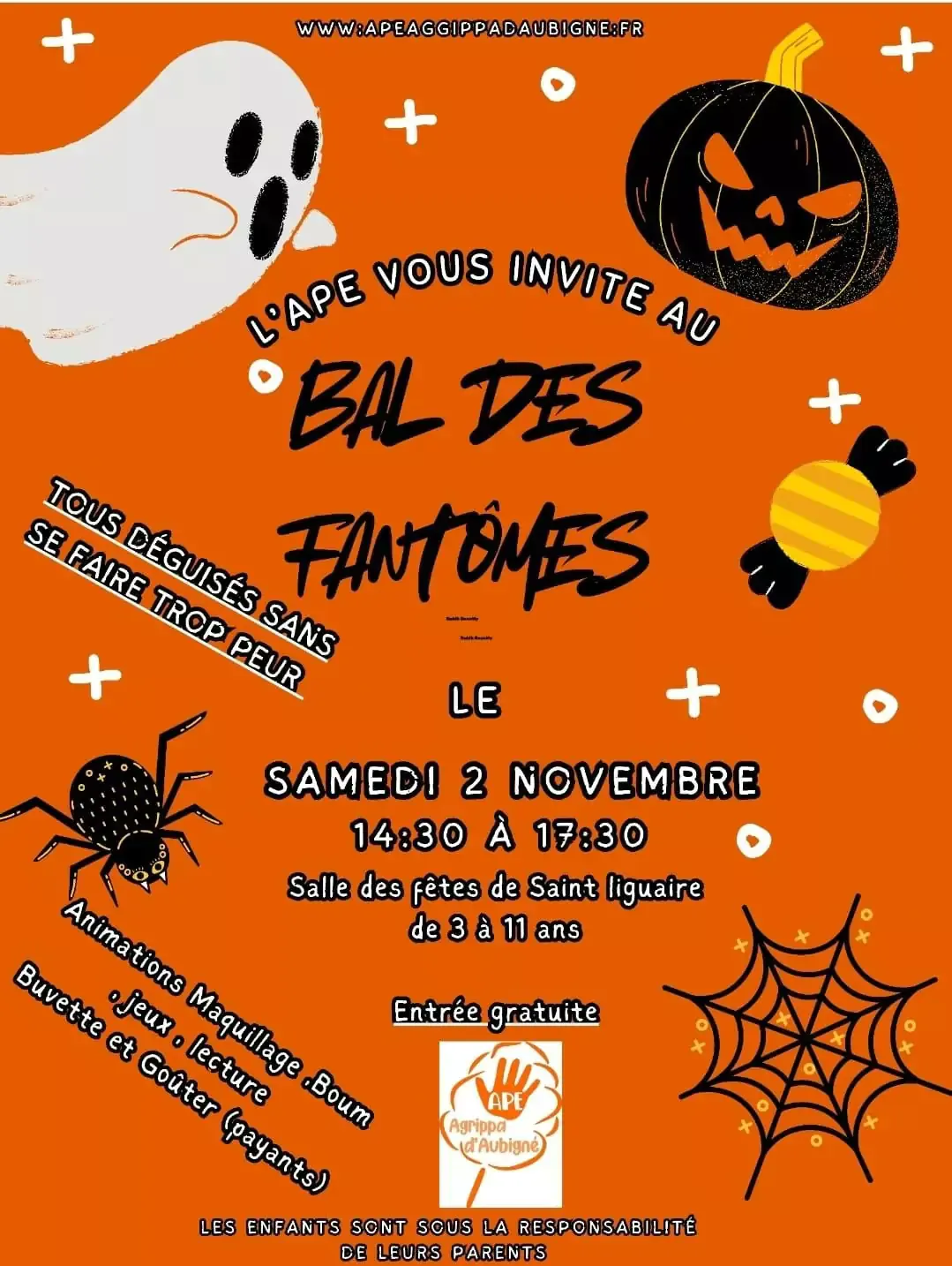 Bal des fantômes à Saint Liguaire