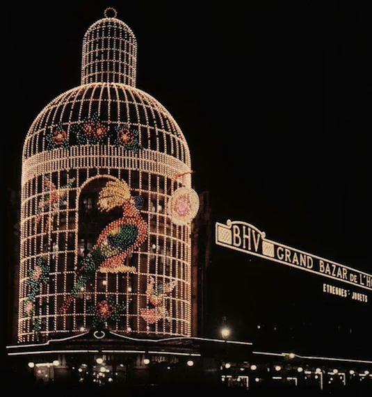 Noël printemps Haussmann 