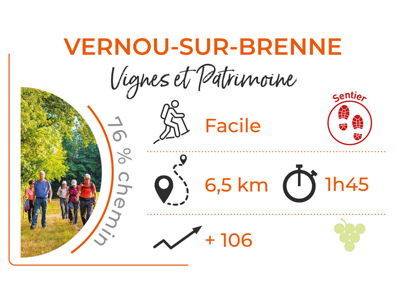 Vignes et patrimoine Vernou-sur-Brenne Centre-Val de Loire