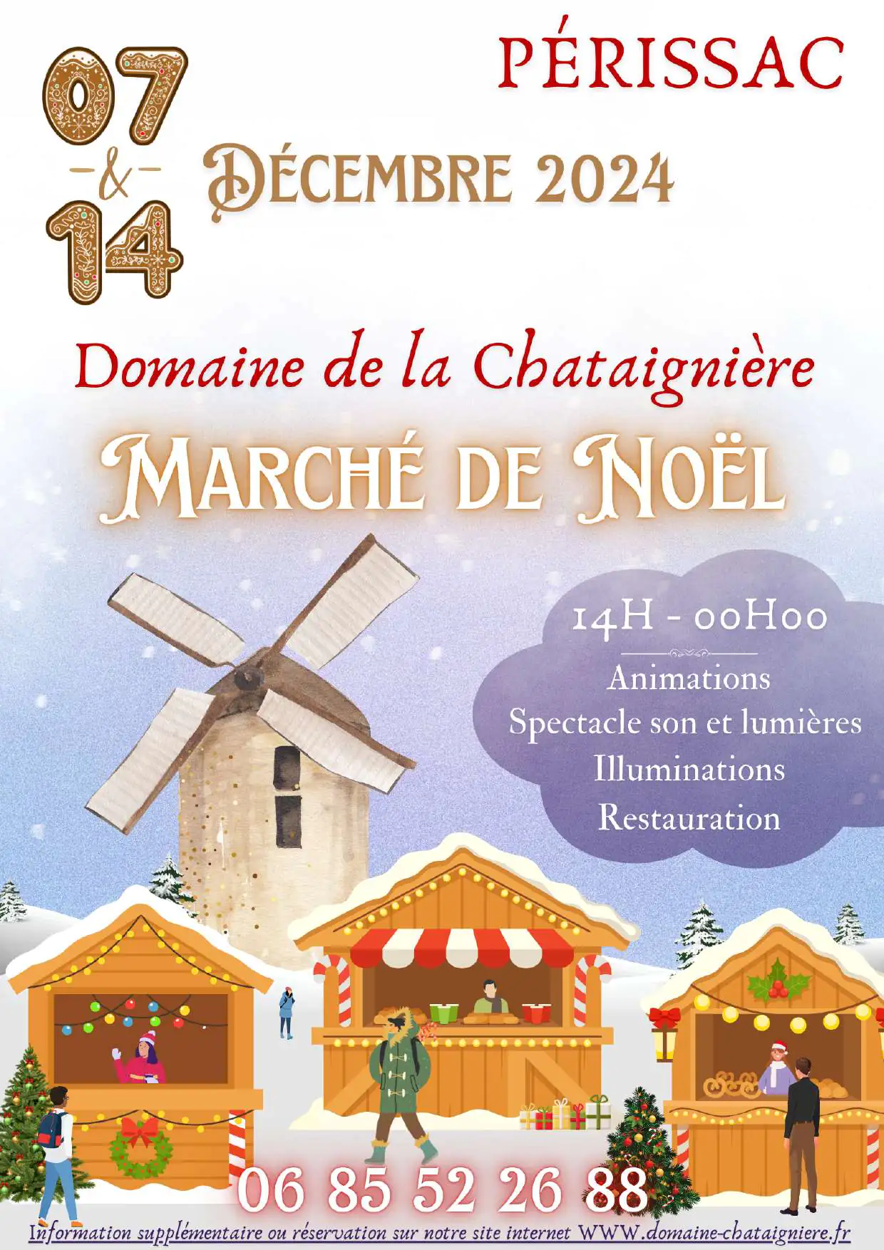 Marché de Noël au Domaine de la Chataignière