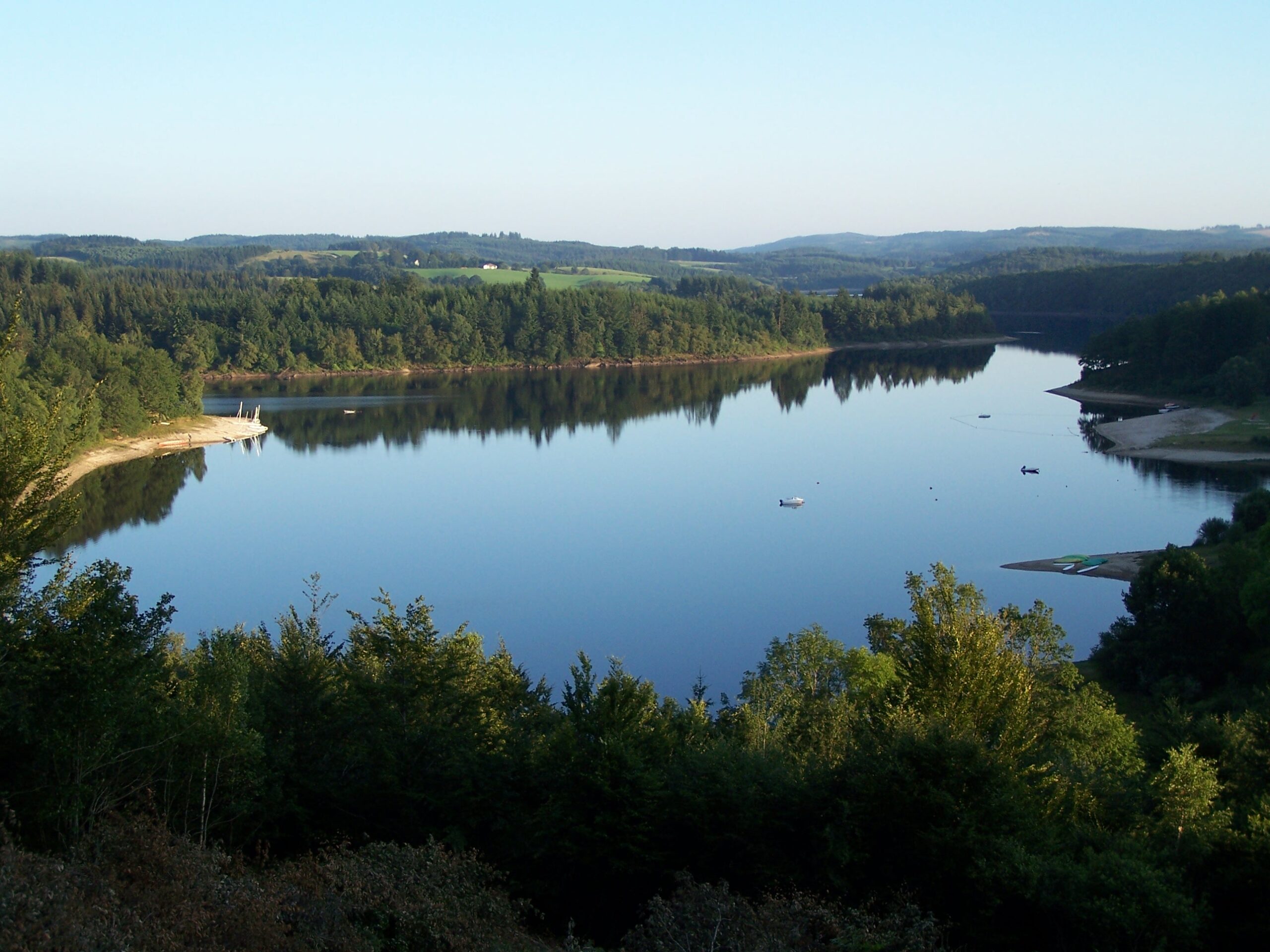 Le lac de Viam Bugeat Nouvelle-Aquitaine