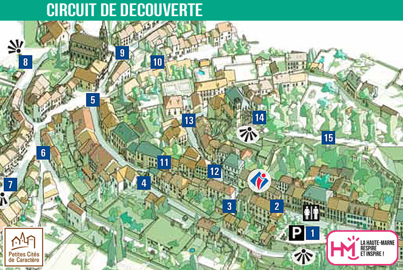 CIRCUIT DE DECOUVERTE DE BOURMONT