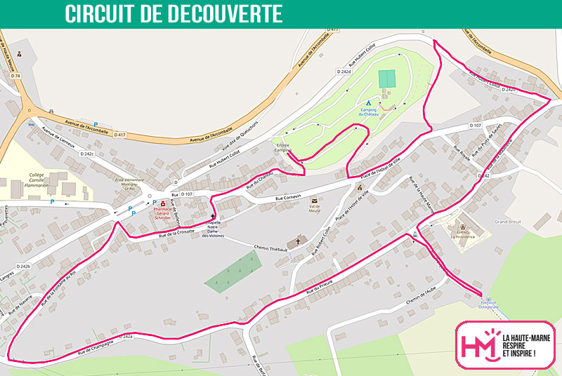 CIRCUIT DE DECOUVERTE DE MONTIGNY-LE-ROI Val-de-Meuse Grand Est