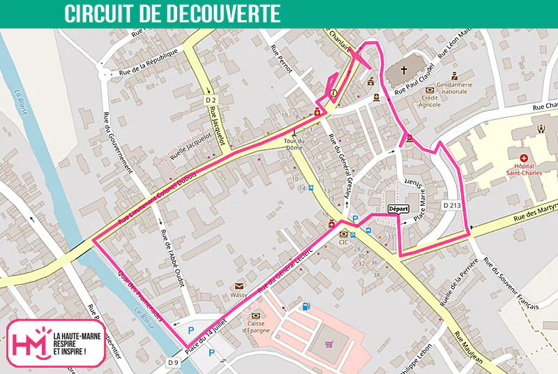 CIRCUIT DE DECOUVERTE DE WASSY (CIRCUIT COURT) Wassy Grand Est