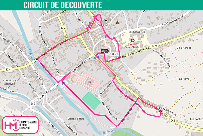 CIRCUIT DE DECOUVERTE DE WASSY (CIRCUIT LONG) Wassy Grand Est