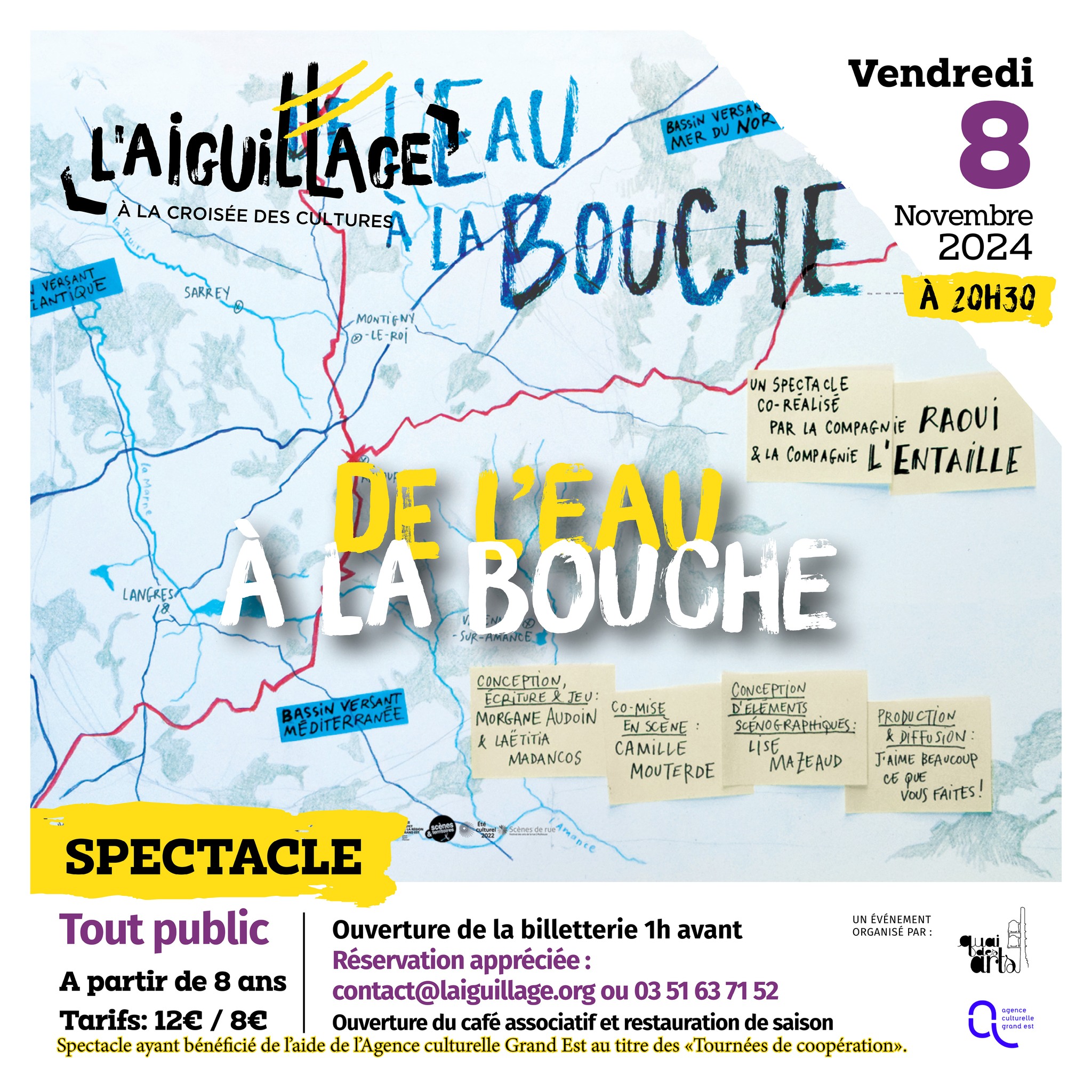 Spectacle “De l’eau à la bouche”