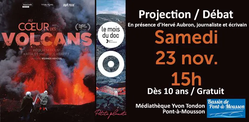 MOIS DU FILM DOCUMENTAIRE 'AU COEUR DES VOLCANS'