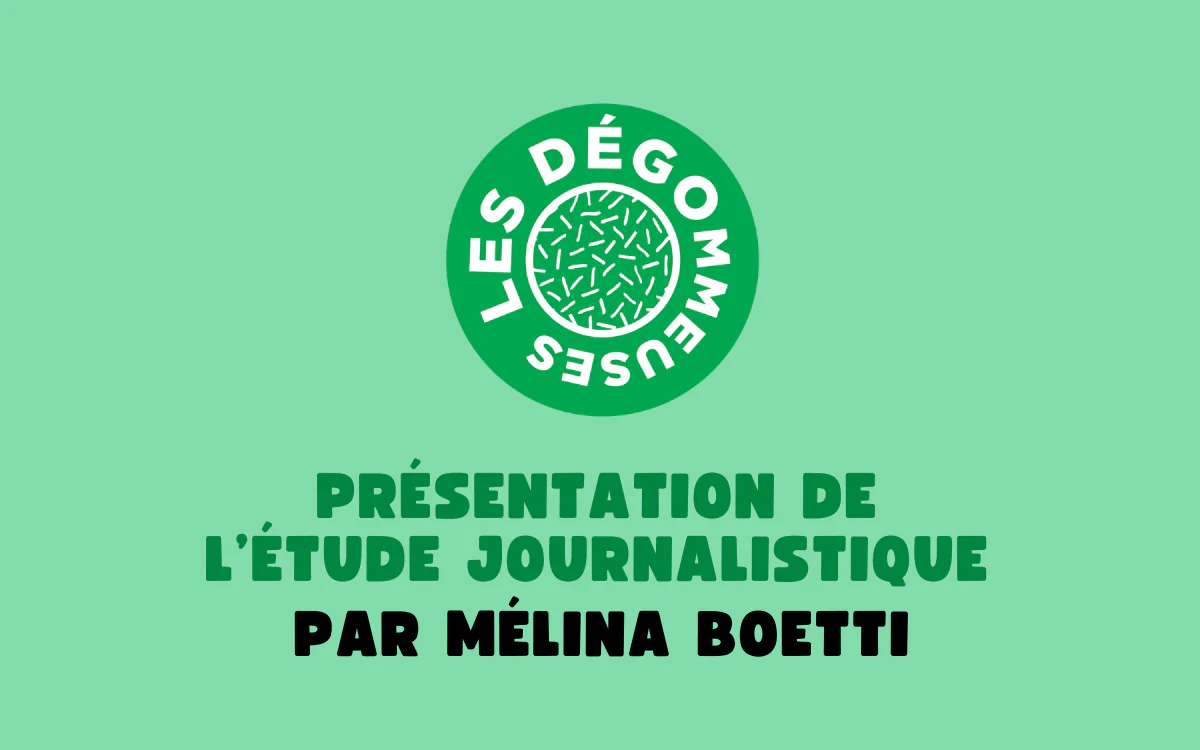 Présentation de l’Étude journalistique de Mélina Boetti Galerie du Montparnasse Paris