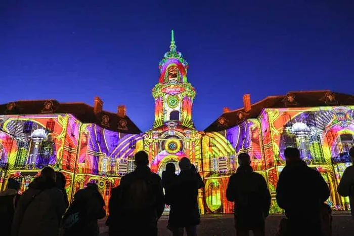 Projections sur la façade de l'Hôtel de ville Hôtel de Ville Rennes