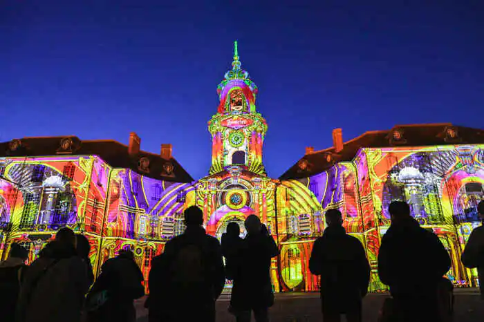 Projections sur l'Hôtel de Ville Hôtel de ville Rennes