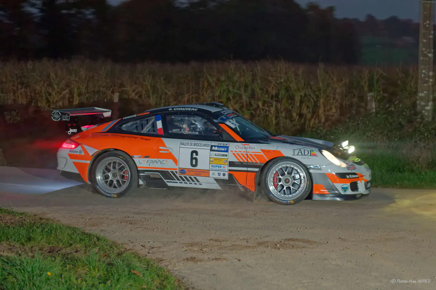 Le pilote : Pascal ROPERS lors du rallye de Brocéliande 2024