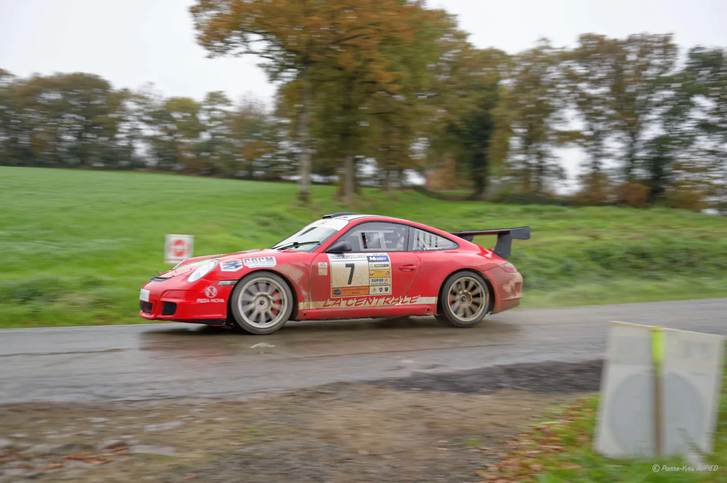 Le pilote : Ugo GIRARDEAU lors du rallye de Brocéliande 2024