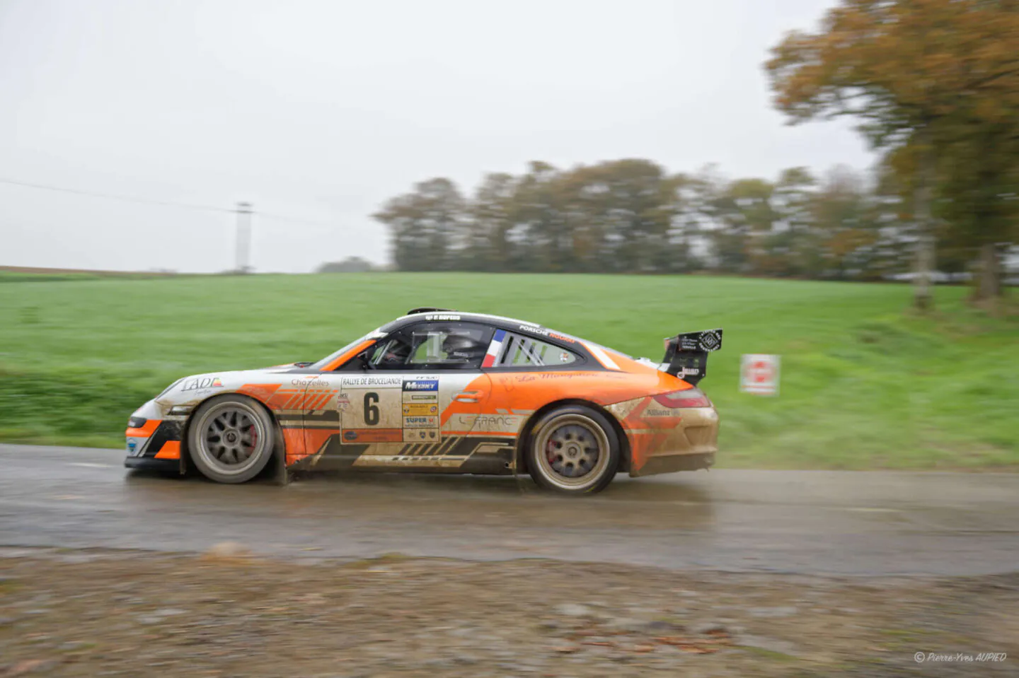 Le pilote : Pascal ROPERS lors du rallye de Brocéliande 2024