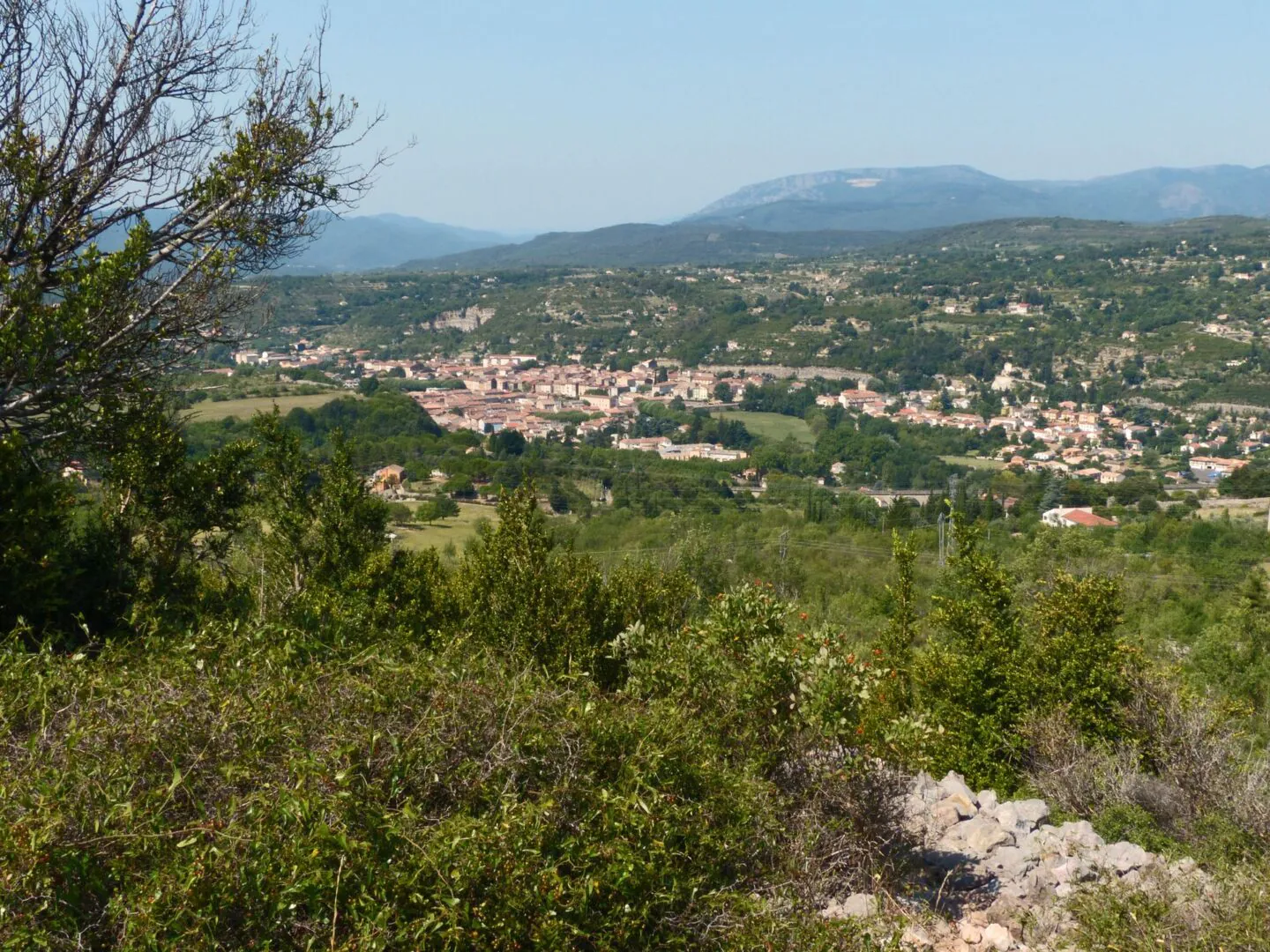 RANDONNÉE LE ROC ROUGE Bédarieux Occitanie