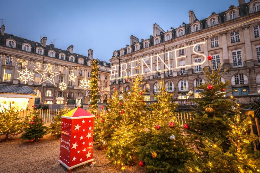 rennes noel hiver