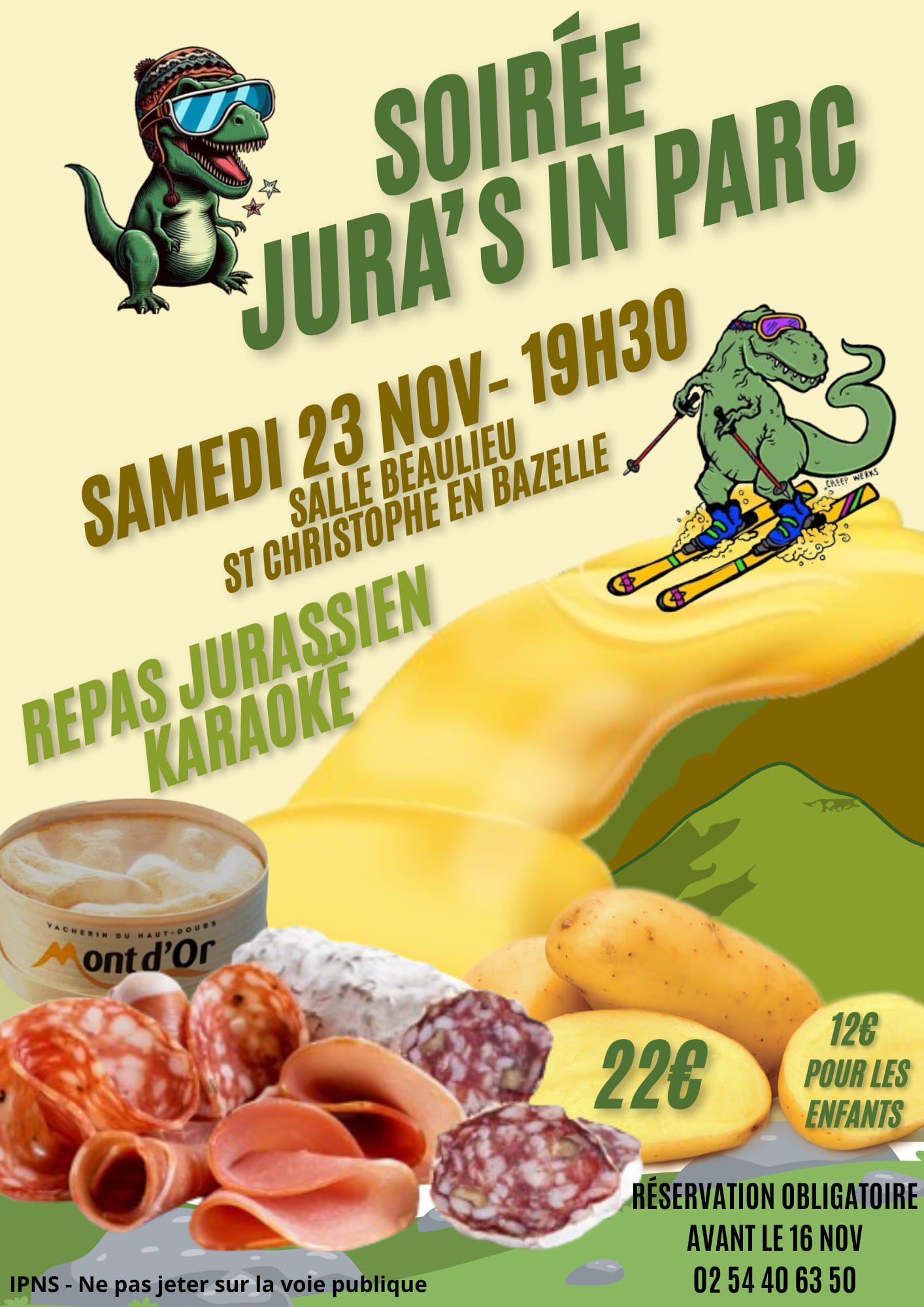 Soirée Jura's in Parc