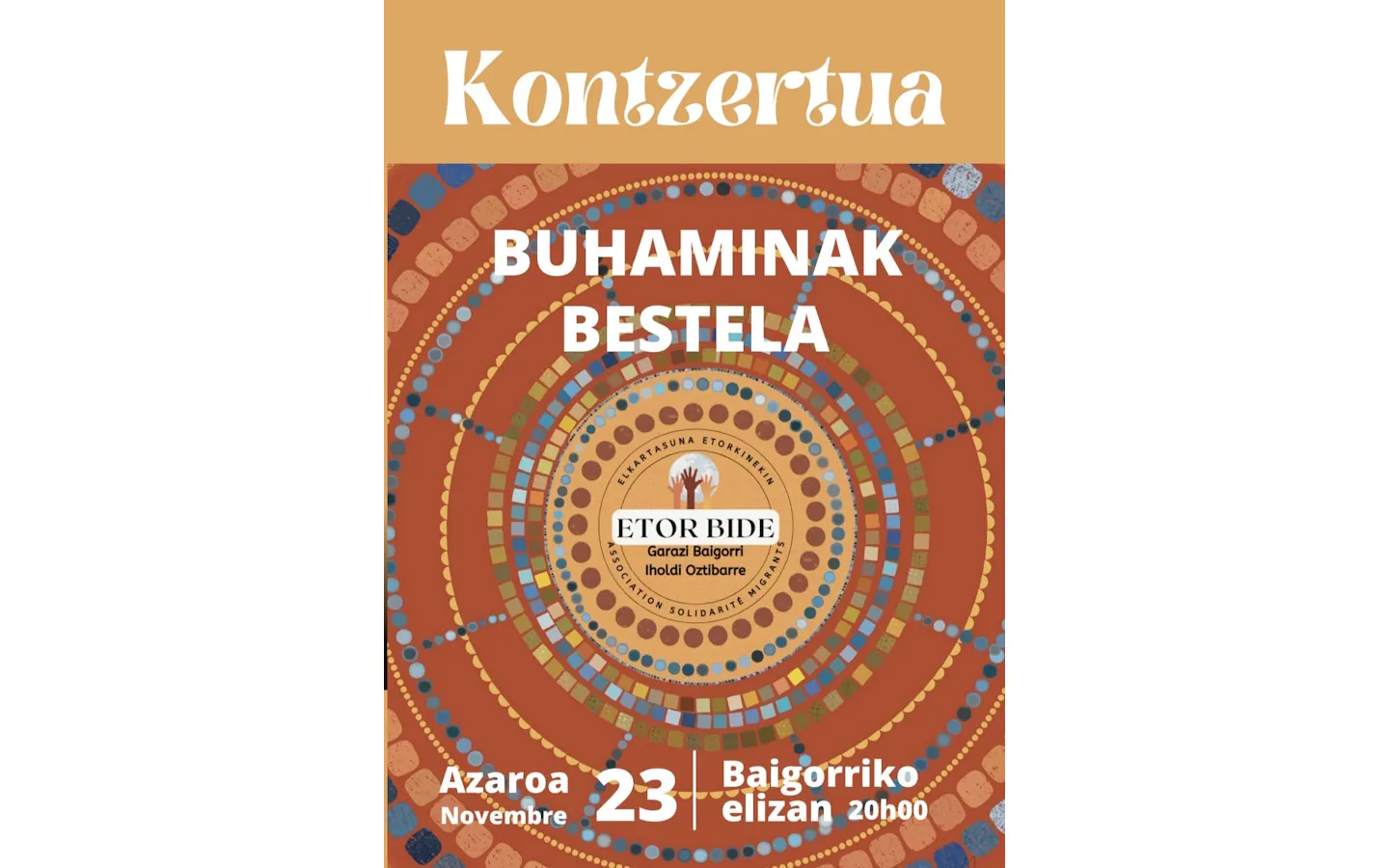 Concert chants basques Buhaminak et Bestela