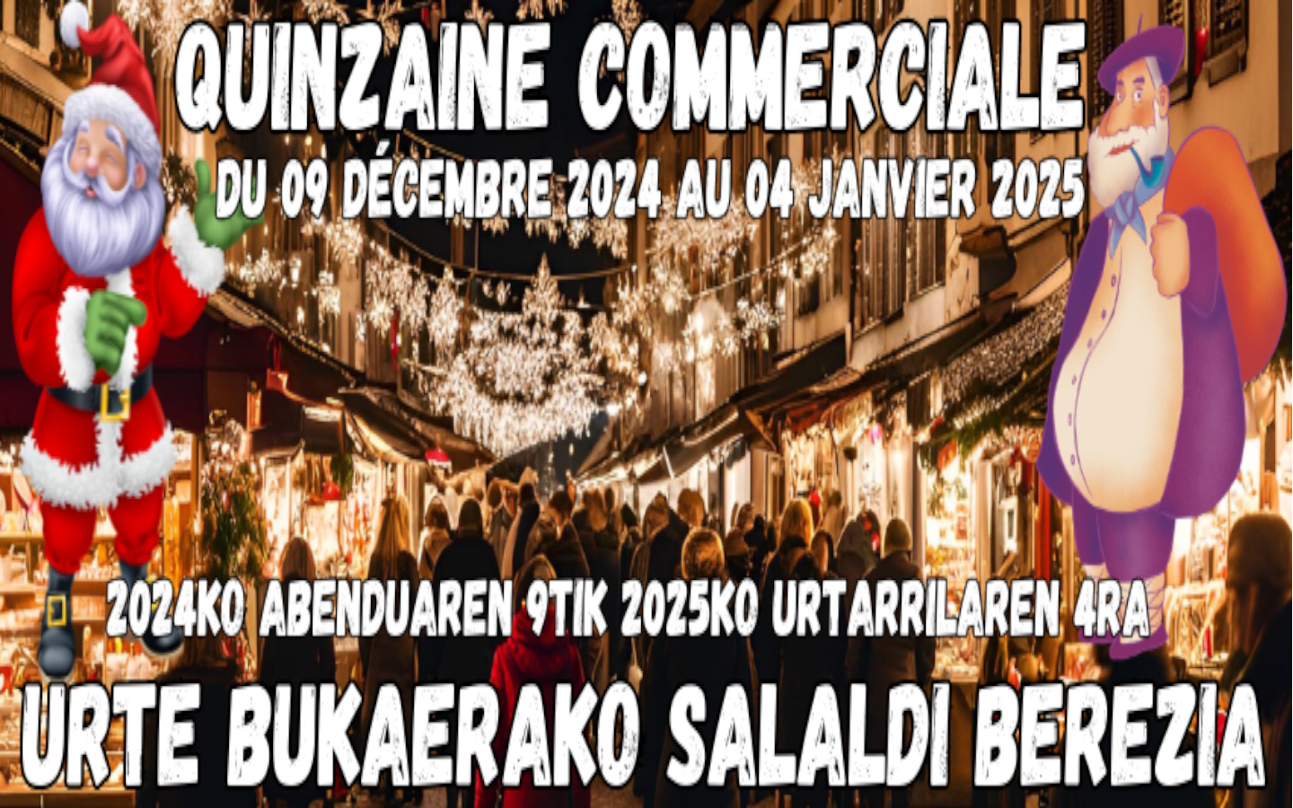 Quinzaine commerciale de Noël