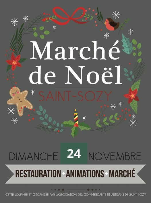 Marché de Noël à St Sozy