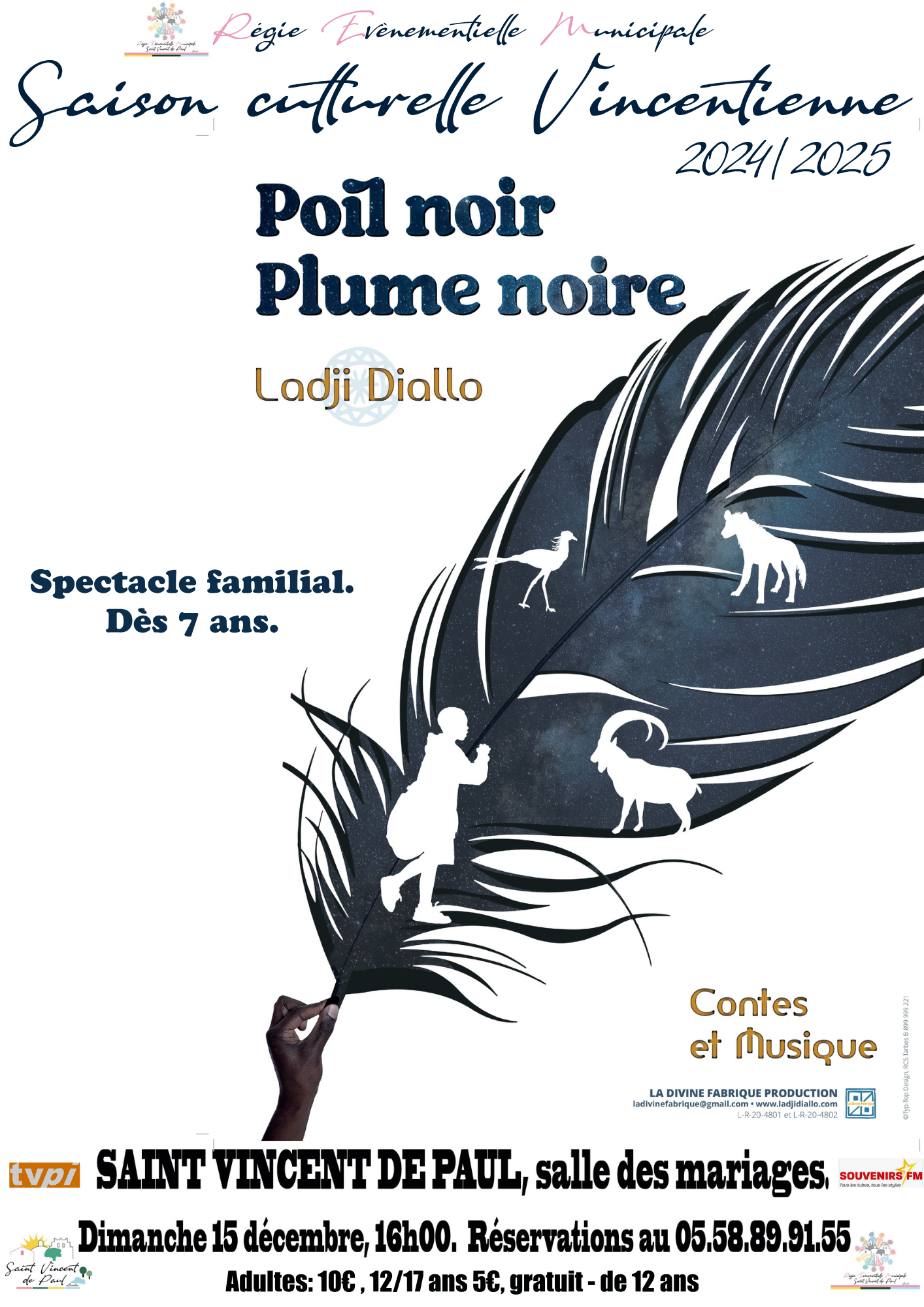 Poil Noir Plume Noire