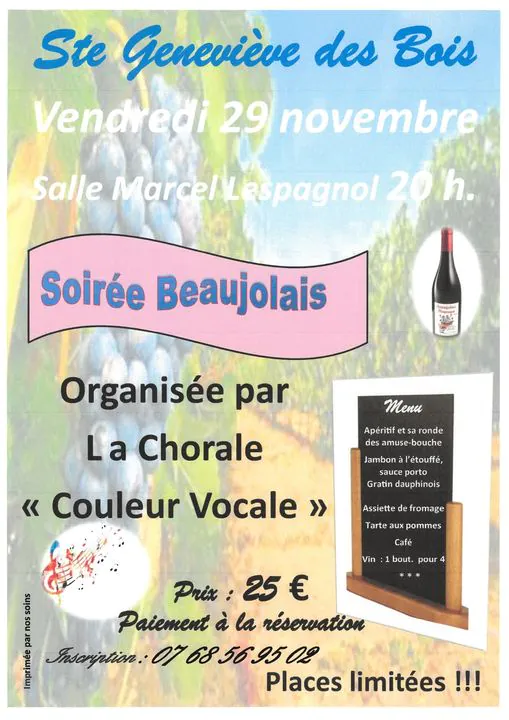 Soirée Beaujolais