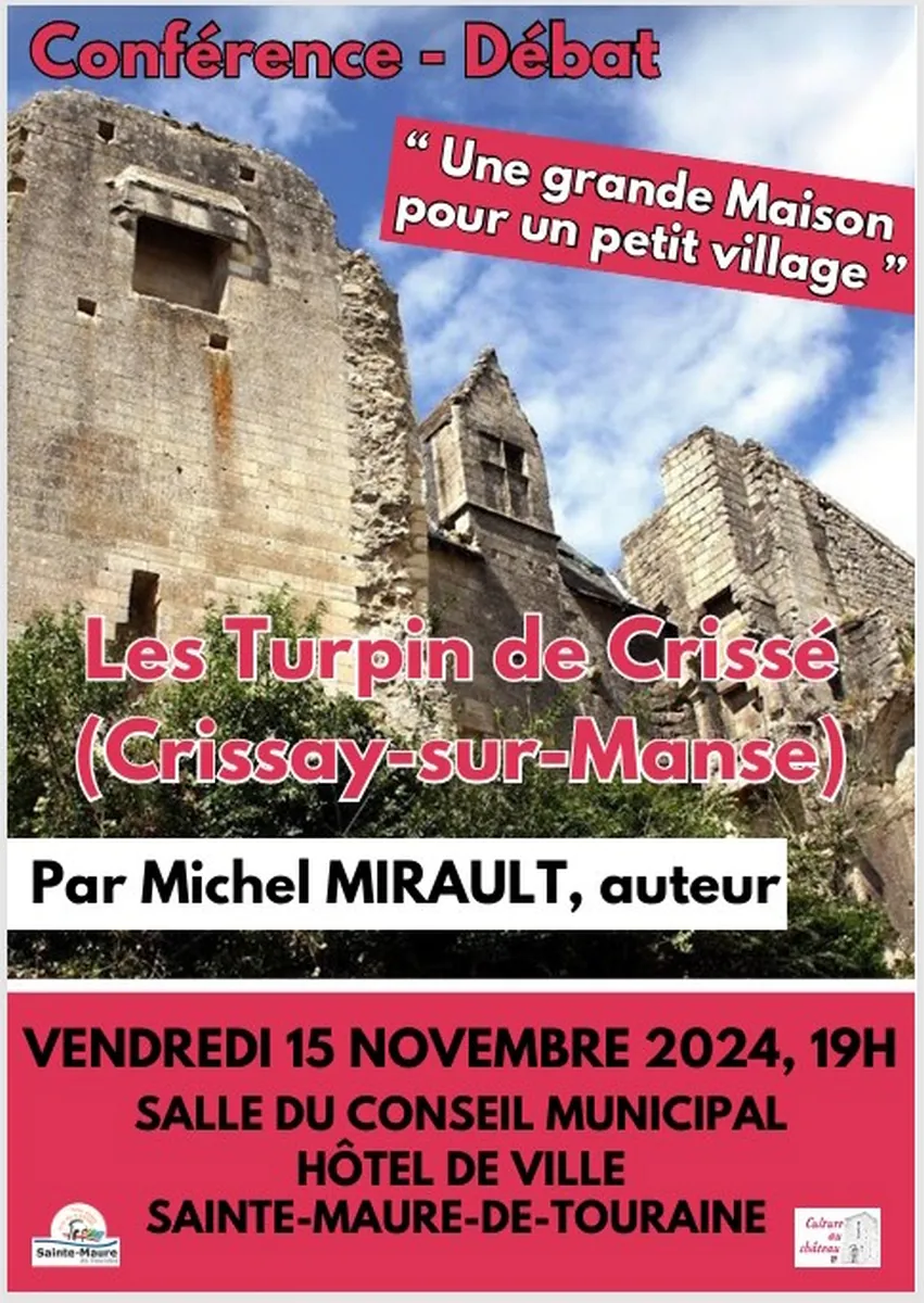 Conférence-débat Les Turpin de Crissé