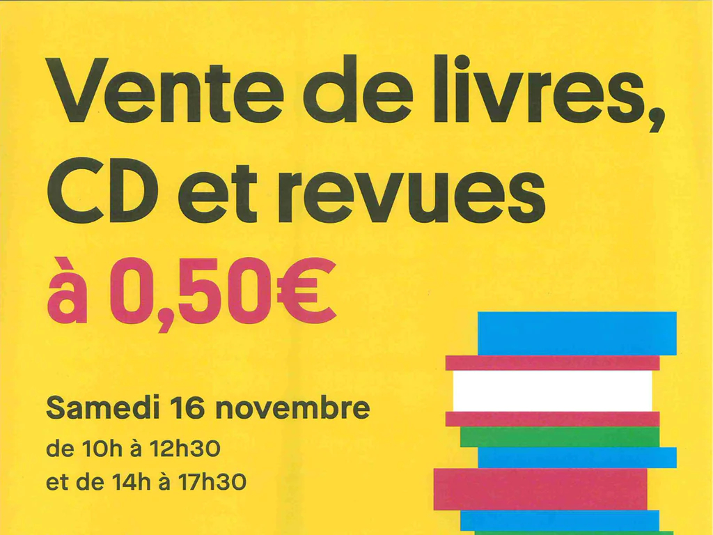 Vente de livres