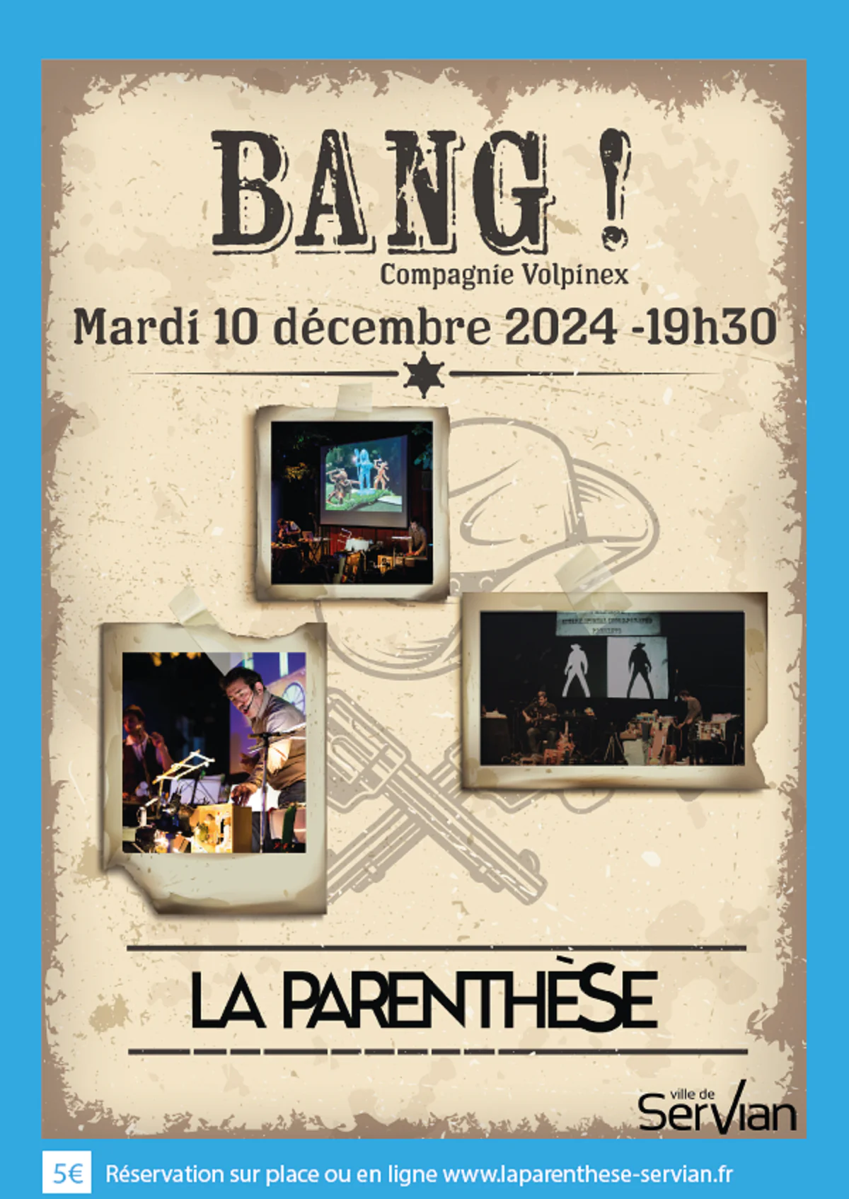 BANG!!!THÉÂTRE PAR LA CIE VOLPINEX