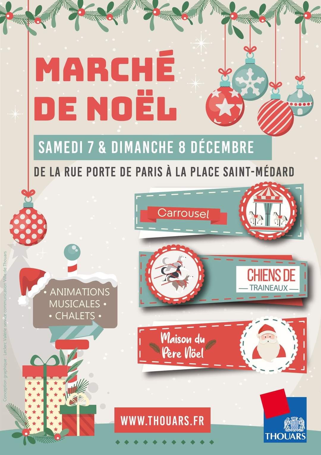 Marché de Noël à Thouars