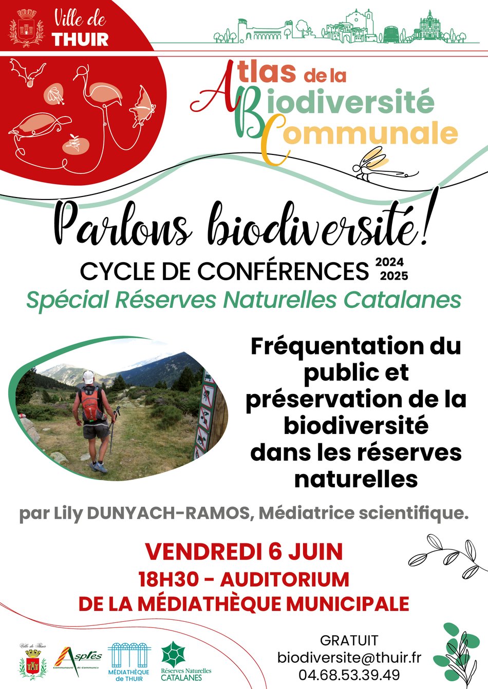 PARLONS BIODIVERSITE CICLE DE CONFERENCES