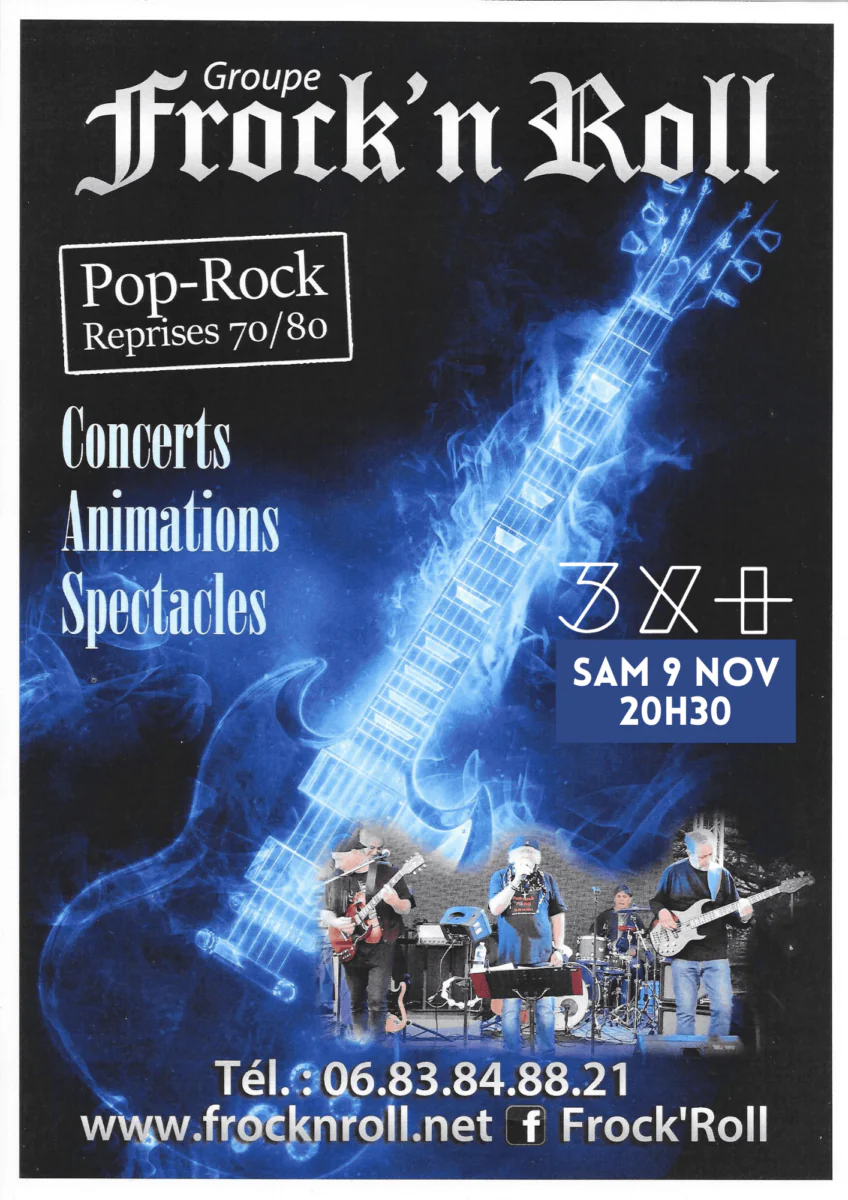 Concert Frock'n'Roll + Dj Will spécial années 80