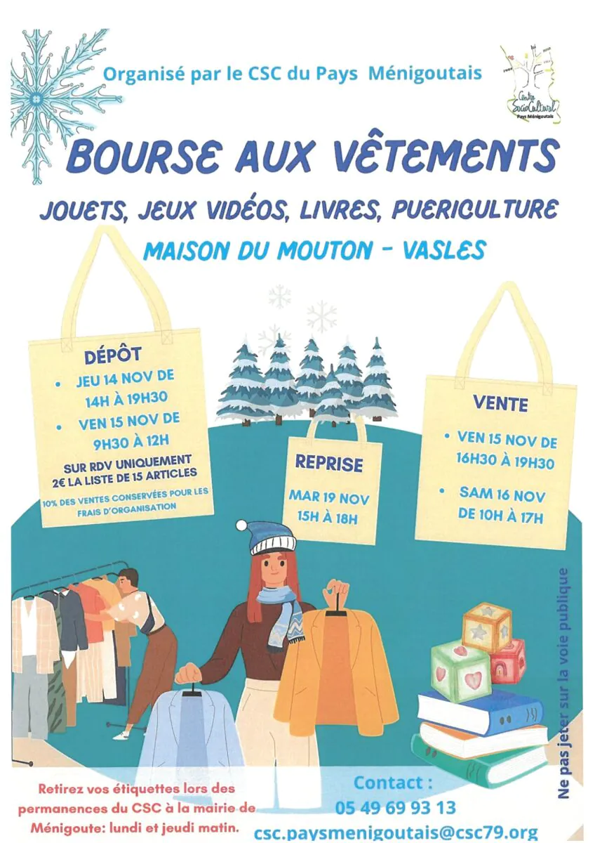 Bourse aux vêtements hiver