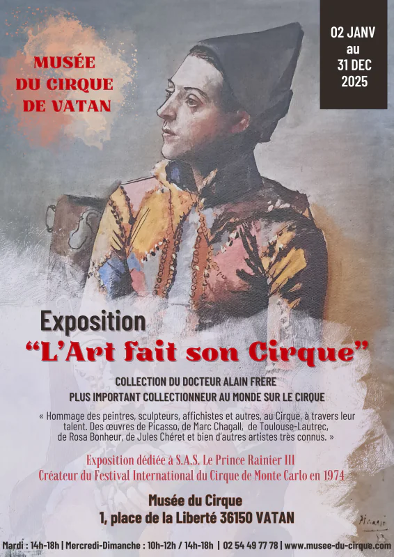 Exposition annuelle "L'Art fait son Cirque"