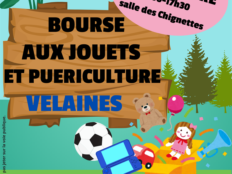 BOURSE AUX JOUETS ET PUERICULTURE