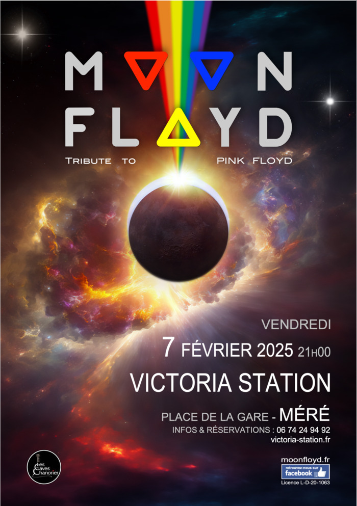 Concert MOON FLOYD (Trio) à MÉRÉ Victoria Station Chef-du-Pont