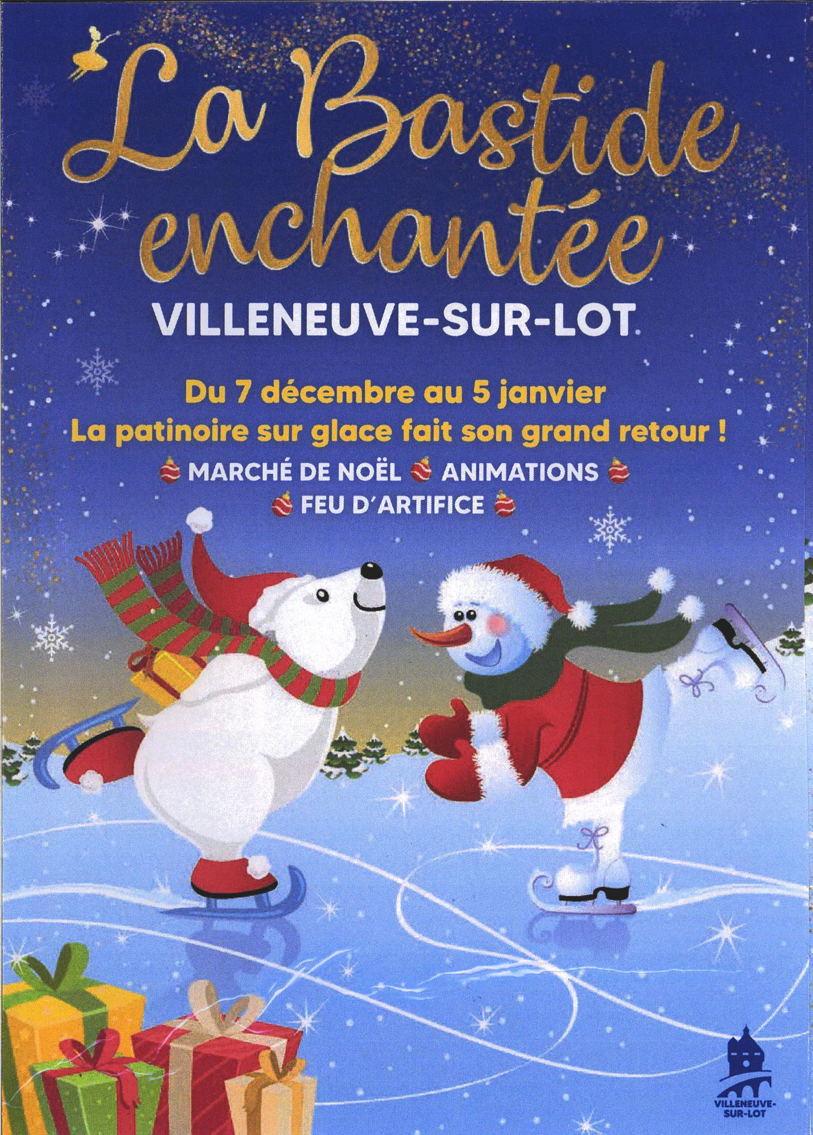 La Bastide Enchantée La Patinoire sur glace