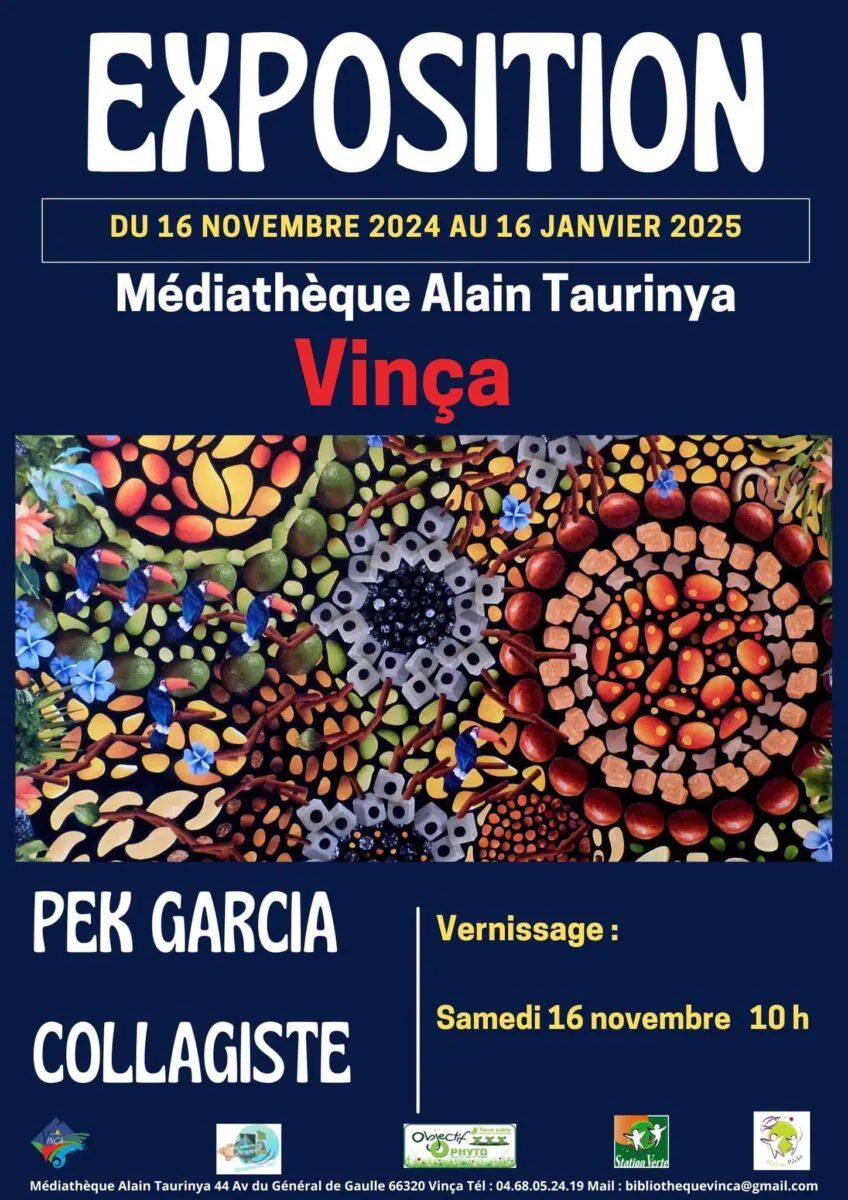 EXPOSITION PEK GARCIA COLLAGISTE