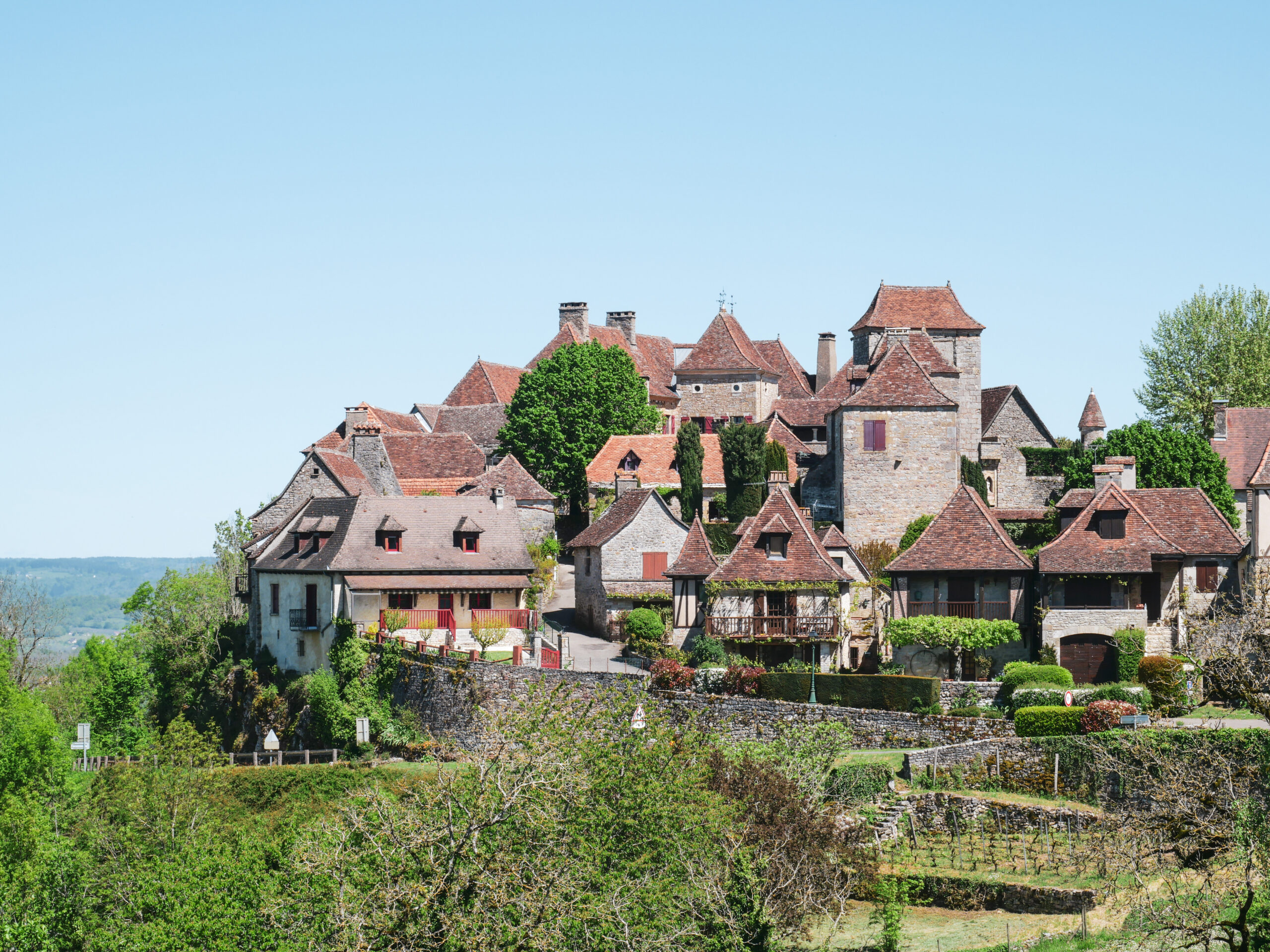 Nos Plus Beaux Villages Loubressac Occitanie