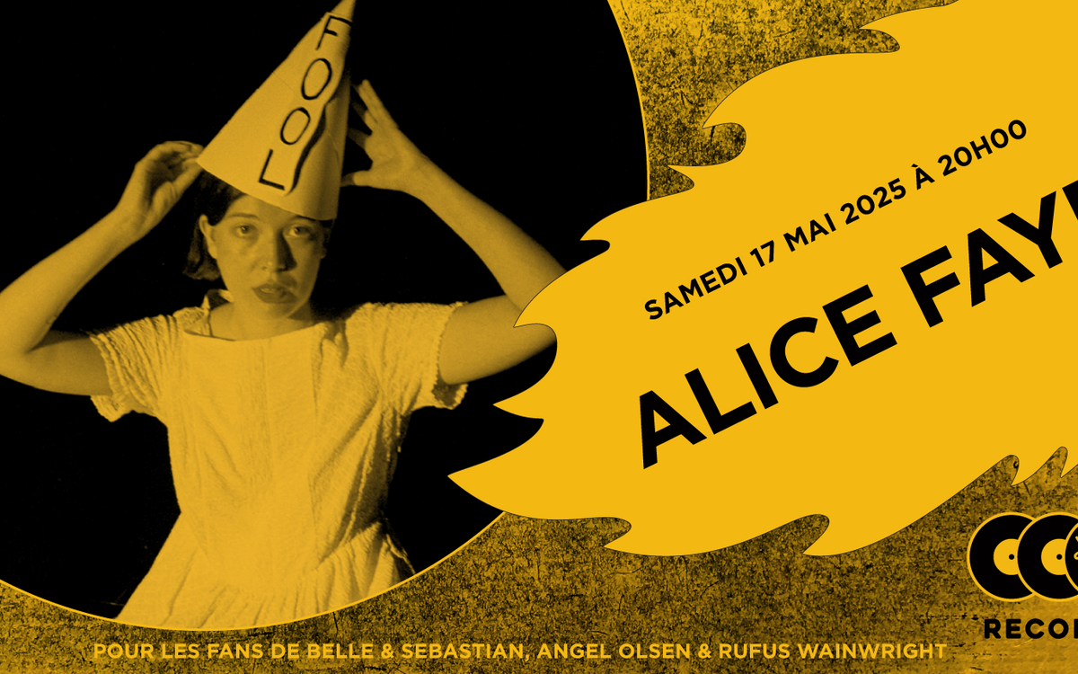 Alice Faye en concert (côté Records) Supersonic Records Paris