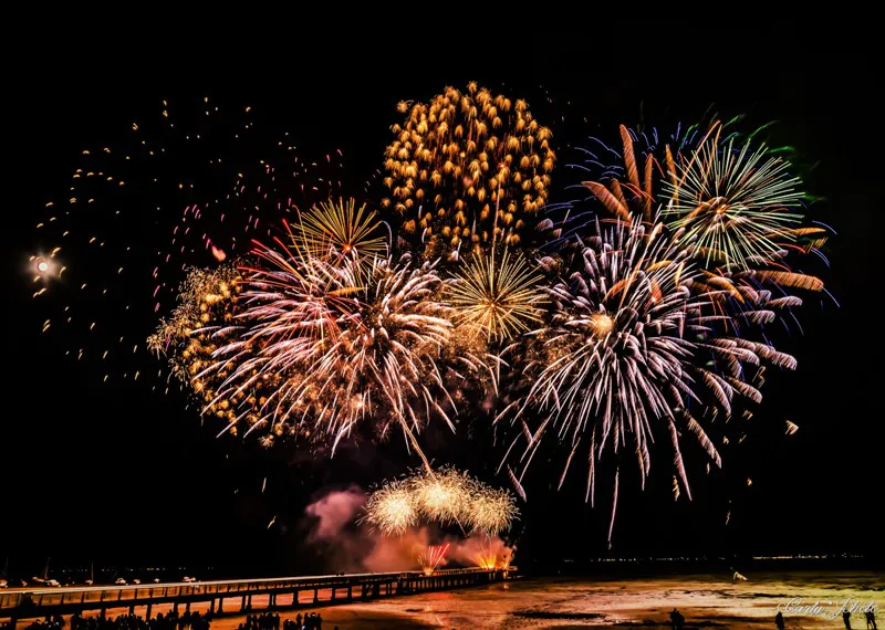 Feu d'artifice et concert du 14 juillet