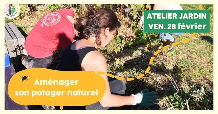 Atelier jardin : Aménager son potager naturel Jardin des Mille Pas Rennes