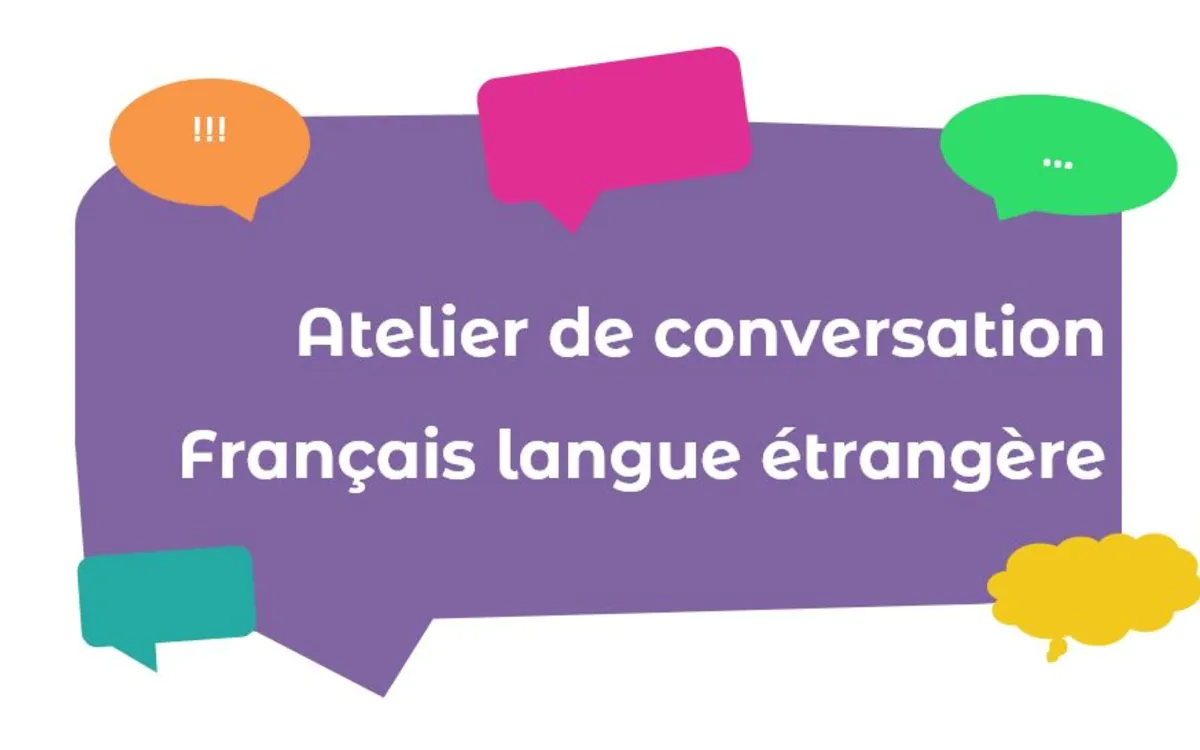 Ateliers de conversation FLE (français langue étrangère) Médiathèque Jean-Pierre Melville Paris