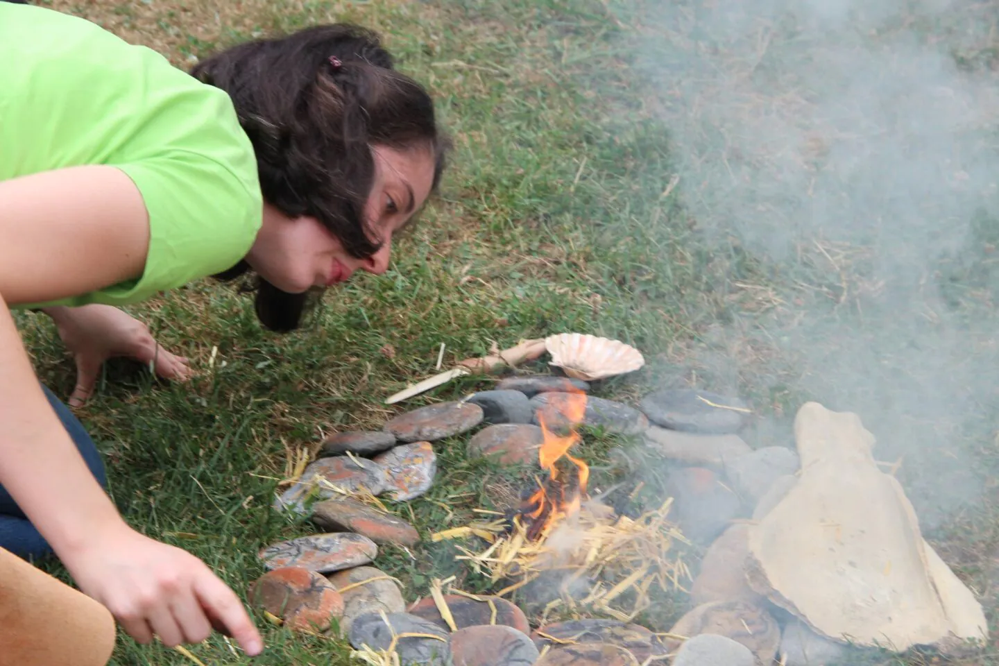 ATELIER LE FEU PREHISTORIQUE