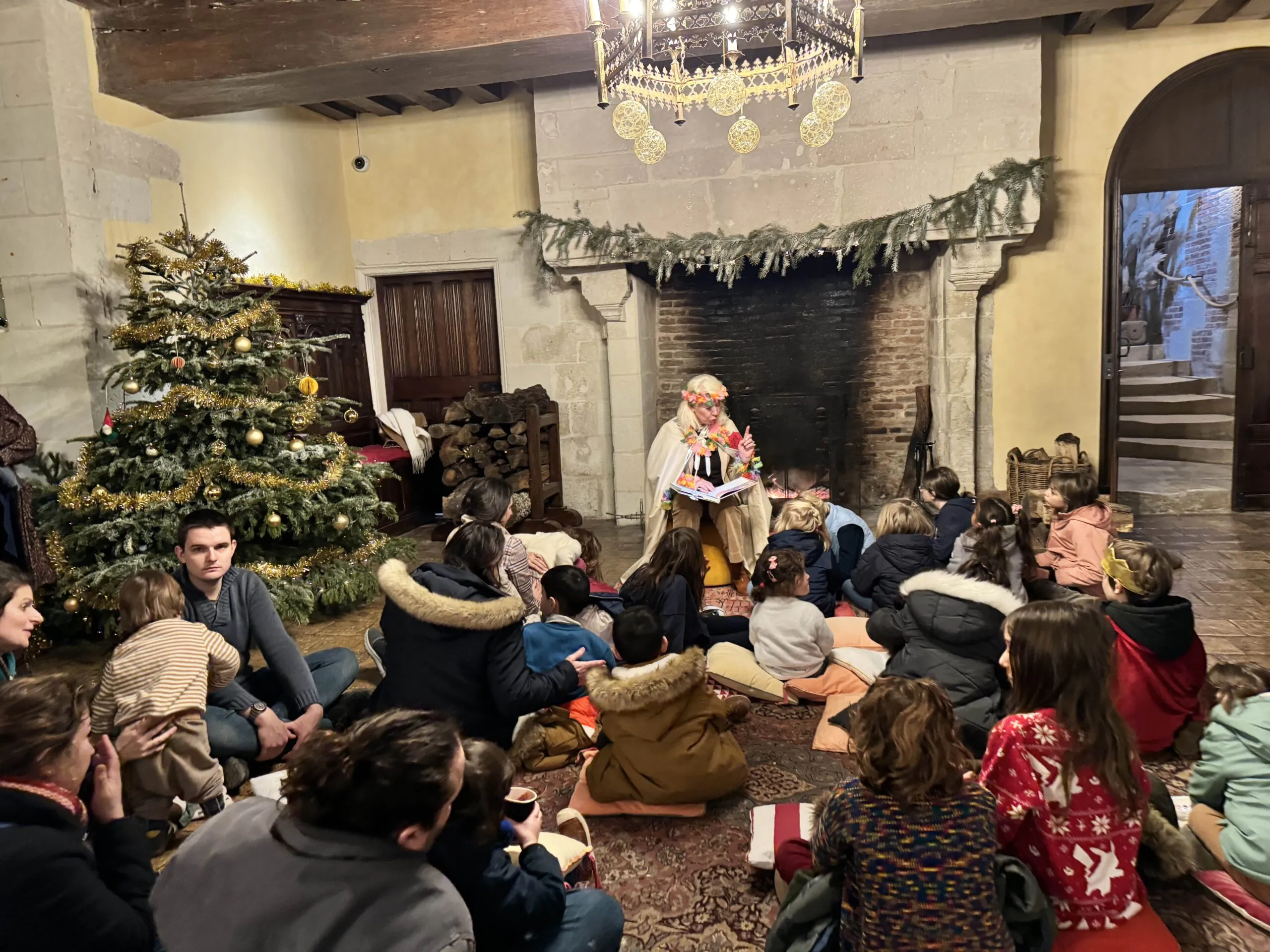 Lectures de contes au château de l'Islette